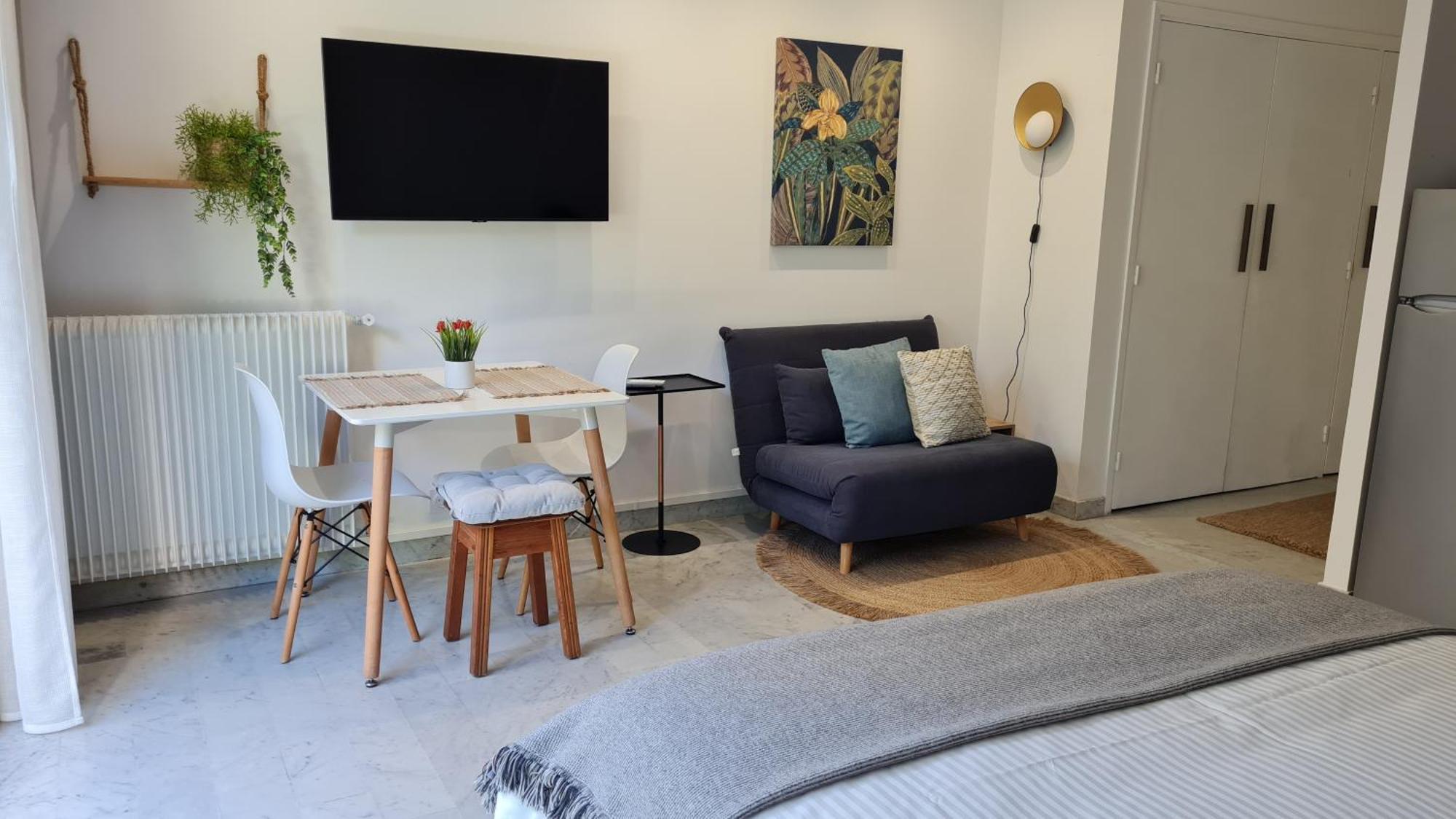 אנטיב Studio Sun-Beach Avec Parking Et Jardin - 500M Des Plages De Juan Les Pins מראה חיצוני תמונה