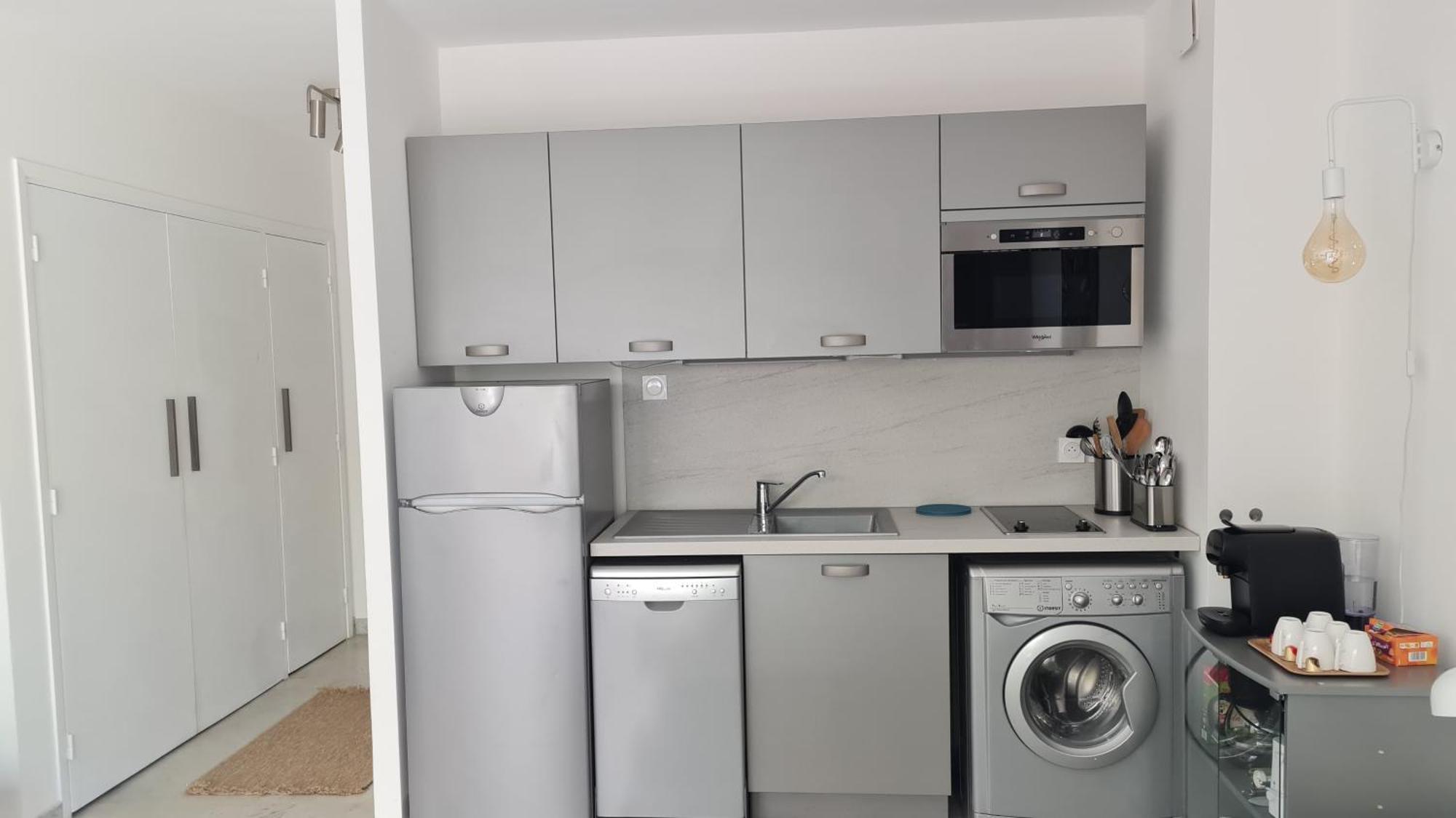 אנטיב Studio Sun-Beach Avec Parking Et Jardin - 500M Des Plages De Juan Les Pins מראה חיצוני תמונה